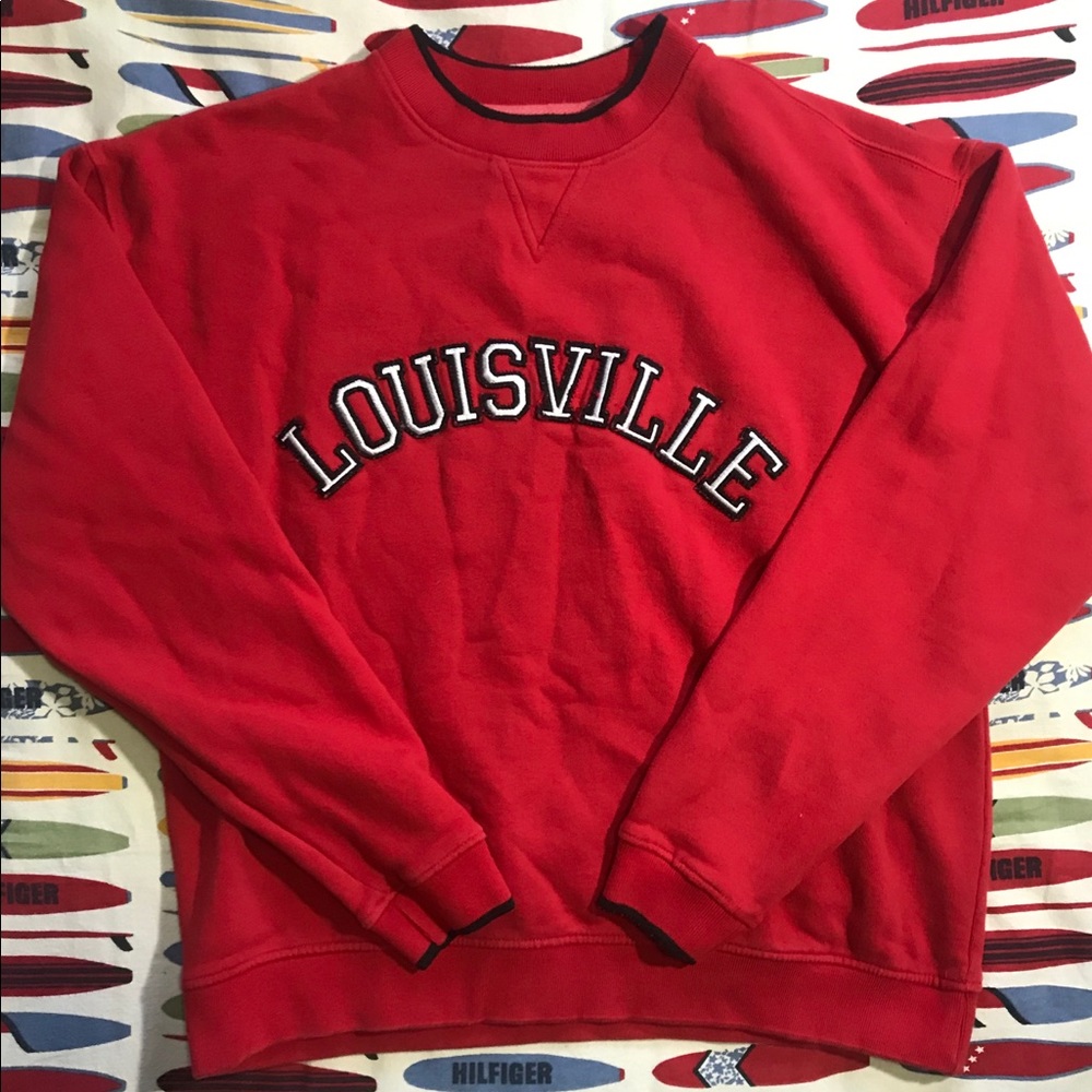Vintage University of Louisville Crewneck XL